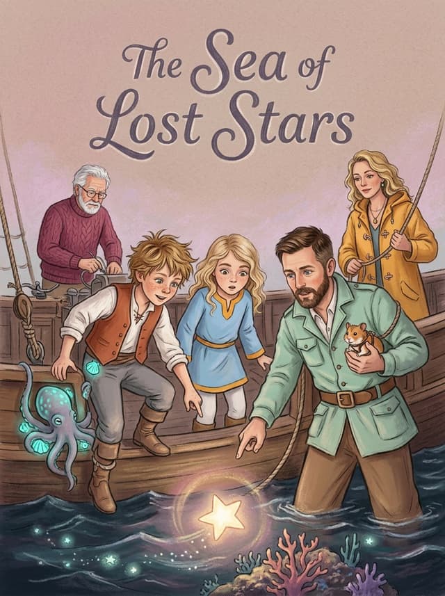 The Sea of Lost Stars — sample book cover