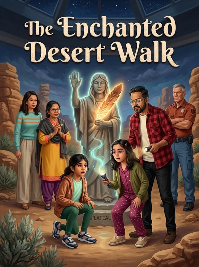 The Enchanted Desert Walk — sample book cover