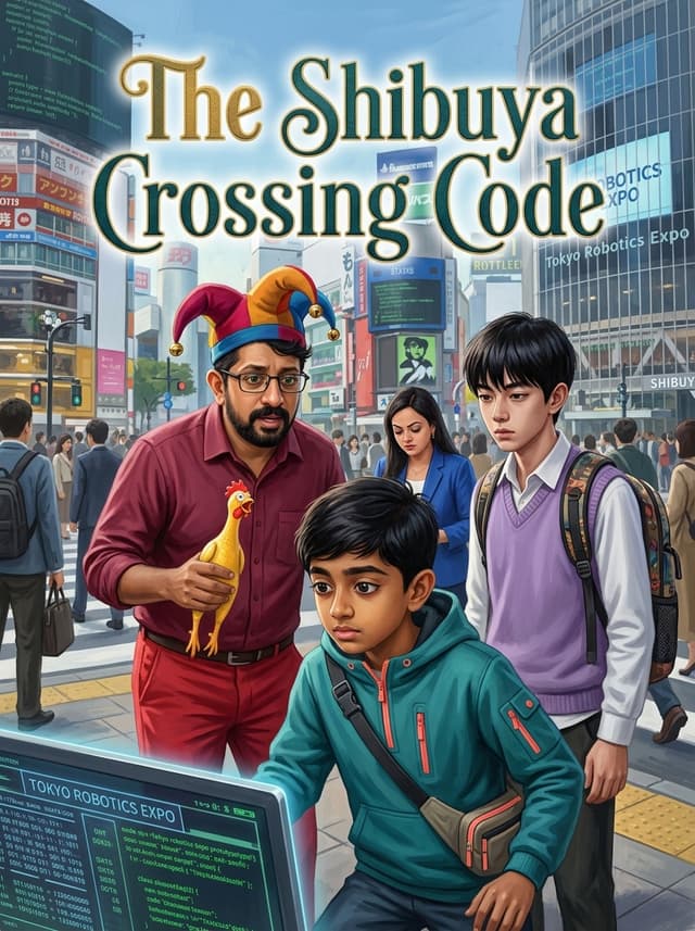 The Shibuya Crossing Code — sample book cover