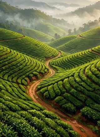 Munnar tea gardens